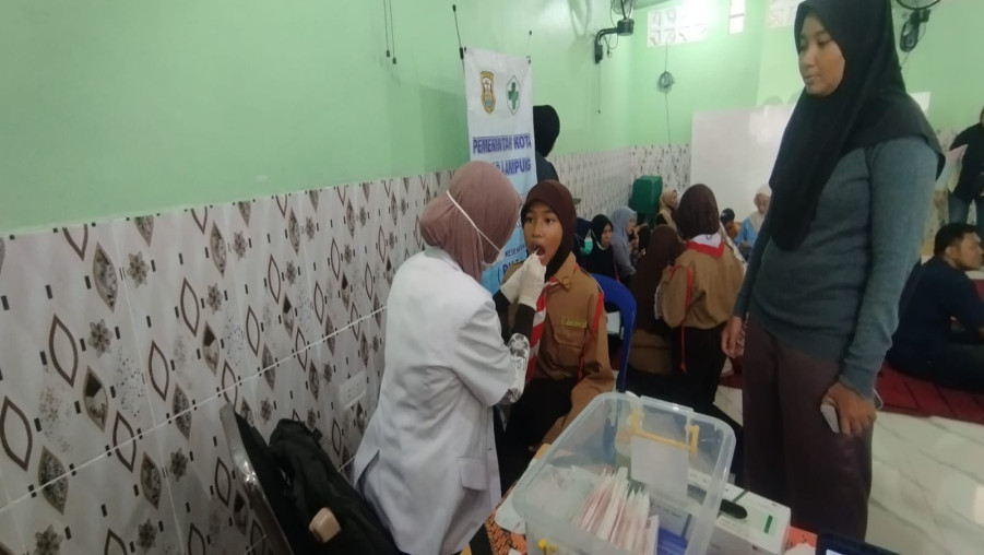 Sinergi MIN 2 Bandar Lampung dan UPT Puskesmas Kupang Kota Sukses Gelar BIAS dan Skrining Kesehatan Siswa