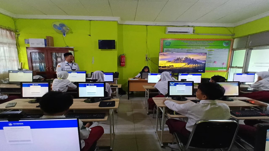 MIN 2 BANDAR LAMPUNG BERGEMA! SINERGI STS, LUAM, DAN UJIAN TKA DIGITAL BERGULIR SERENTAK