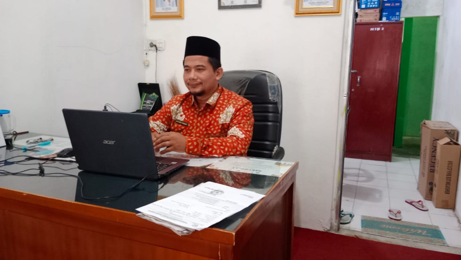 Kepala MIN 2 Bandar Lampung Ikuti Rakerwil Kemenag Lampung 2026 Secara Daring