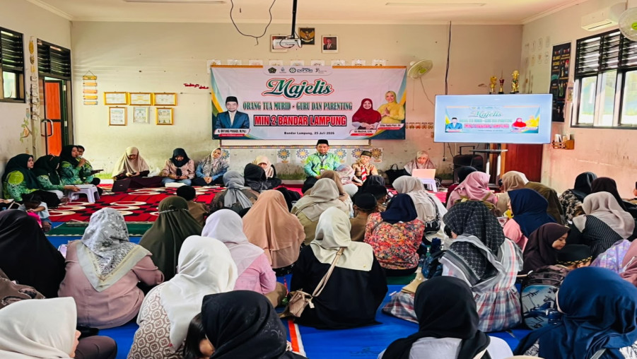 Perkuat Kolaborasi Pendidikan, MIN 2 Bandar Lampung Gelar Majelis Orang Tua dan Guru (MOG) Serta Seminar Parenting