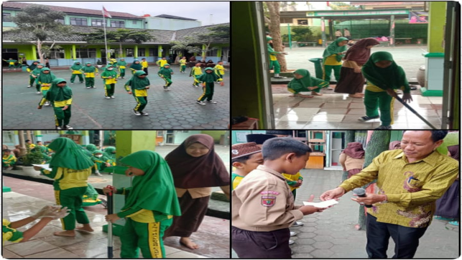 Kegiatan Jum'at Sehat di MIN 2 Bandar Lampung
