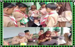 Peserta Didik MIN 2 Bandar Lampung Lakukan Transformasi Limbah Plastik Menjadi Wadah Pena Kreatif dan Estetik